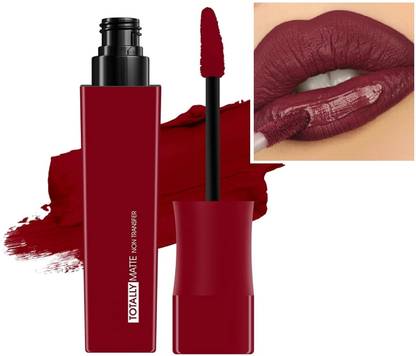 Arcanuy Smooth Matte Liquid Lipstick Matte Finish, Shade- Maroon Lip Stain