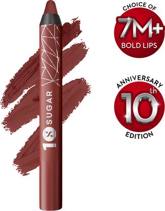 SUGAR Cosmetics Matte As Hell Crayon Lipstick