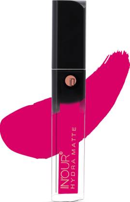 INOUR Hydramatte Liquid Lipstick - Waterproof, SPF enriched, Matte Liquid Lipstick