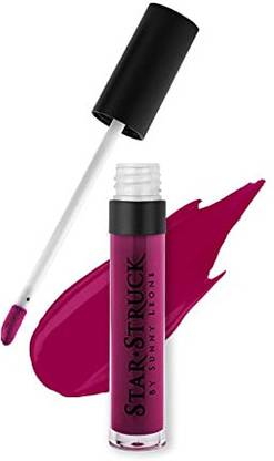 Star Struck By Sunny Leone Highly Pigmented Glossy and Non-Sticky Formula Liquid Lip Gloss