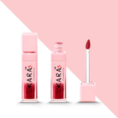 KARA COSMETICS Long-Lasting Wine Liquid Lipstick – Matte Finish, Waterproof, Smudge-Proof, 5ml
