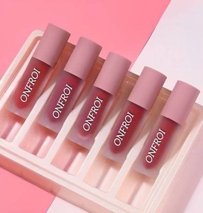 Onfroi Minis But Mighty Hyperstay Weightless Liquid Matte Lipstick combo pack of 8