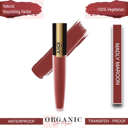 Juice Lip Tint M-43 Shade:Madly Maroon