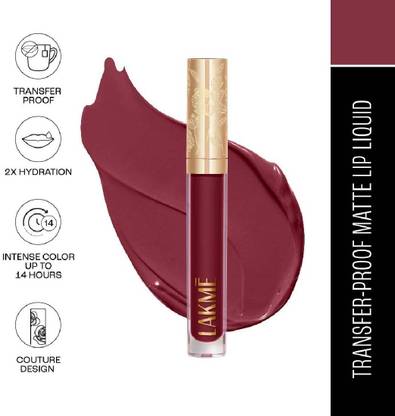 Lakmé Rouge Bloom Matte Lip Liquid Tender Tulip 303