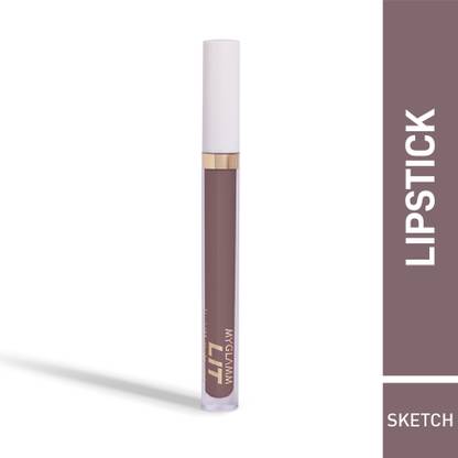 MyGlamm LIT Liquid Matte Lipstick-Sketch-3ml
