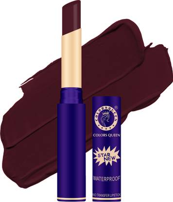 COLORS QUEEN Lips Non Transfer Waterproof Smudge Proof Long Lasting Matte Lipstick