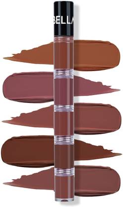 BELLAVITA HIGH FIVE 5-IN-1 LIQUID LIPSTICK | Enriched with Vitamin E | Travel Friendly