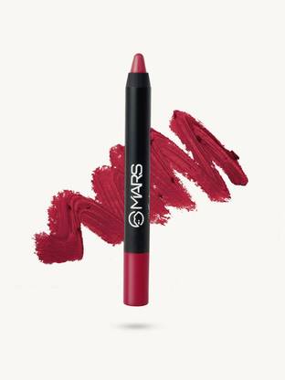 MARS Won't Budge Won't Smudge Non Transfer Lip Crayon With Sharpner Lipstick