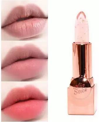 LILLYAMOR Lip Gloss Crystal Jelly Lipstick, Long Lasting Nutritious Lip Balm Lips