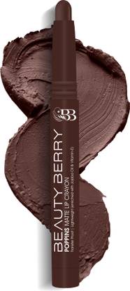 Beauty Berry Poppins Matte Lip Lipstick Enriched with Jojoba Oil & Vitamin E
