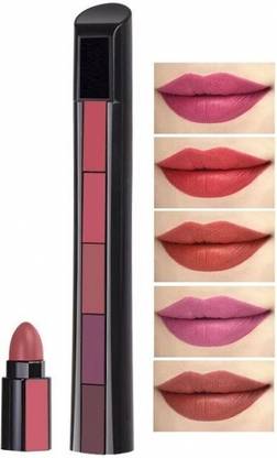 kHUDAt elda 5 in 1 Easy to use Matte Finish Long Lasting Lipstick (Seville)