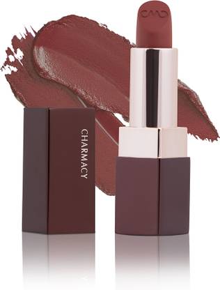 Charmacy Soft Satin Matte Lipstick (Fuzzy Wuzzy)