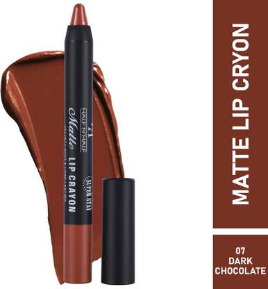 Half N Half Matte Lip Crayon Velvet Soft|Long Lasting|Non-Transfer|24h Super Stay