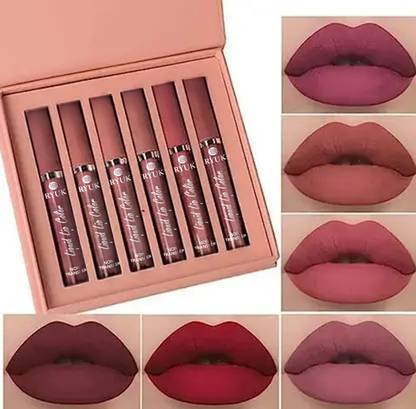 RYUK Velvet Vibes Bold Beauty Liquid Lipstick Set 01