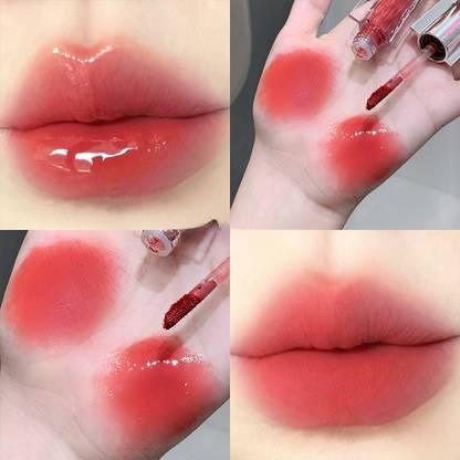 HANASUI Gege Bear's Colorful Lip Stain: Double-Ended for Glossy, Moisturized Lips