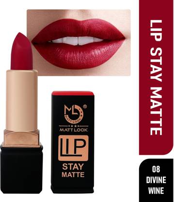 MATT LOOK Stay Matte Lipstick, Divine-Wine (3.5gm)