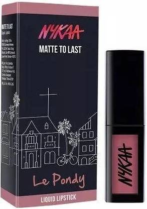 NYKAA Matte To Last ! Liquid Lipstick - Le Pondy 15