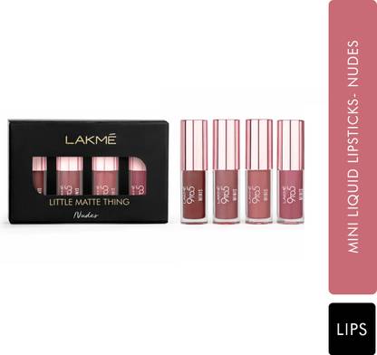 Lakmé 9To5 Primer + Matte Liquid Lipstick- Minis