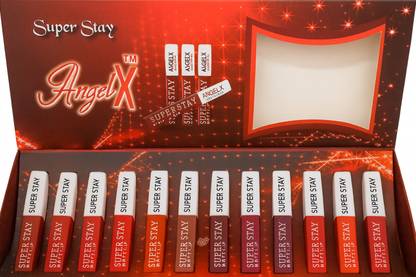 AngelX Crazy 12 pc set Liquid matte lipstick