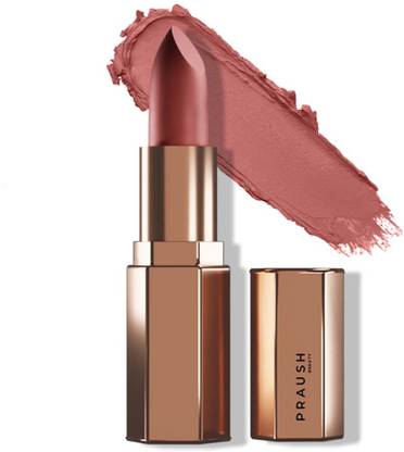 PRAUSH BEAUTY Plush Matte Lipsticks - Comfortable & Long Lasting, Smooth Soft Matte Finish