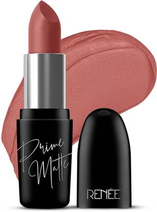 Renee Prime Matte Lipstick - Lightweight, Long-Lasting, Non-Drying, with Vitamin E