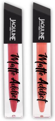 Jaquline USA Shades Of Love Matte Addict Long Lasting Liquid Lipstick set of 2,