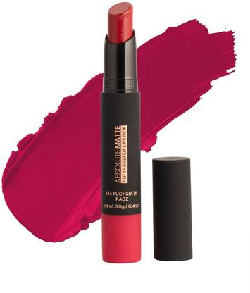 MYEONG Matte No Transfer Fuchsia In Rage Colour Sensational Creamy Matte Lipstick
