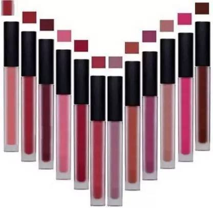 LORSHEL 12 pc set Liquid matte lipstick
