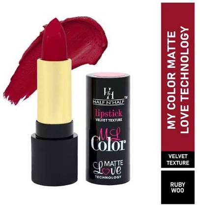 Half N Half Velvet Matte Lipstick-07 Ruby Woo