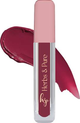 Herbs and Pure Lightweight, Non-Drying, Highly Pigmented Liquid Lipstick
