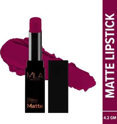 MILA BEAUTÉ Pro Matte Creamy Matte Lipstick | Luxurious Texture & Long-Lasting Formula |