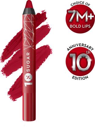 SUGAR Cosmetics Matte As Hell Crayon Lipstick