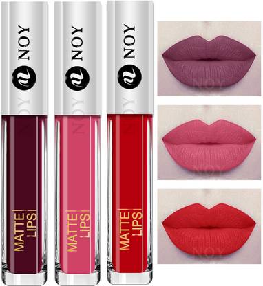NOY Weatherproof Pure Matte Liquid Lipstick For Long-Lasting Color 12Hr #YN330