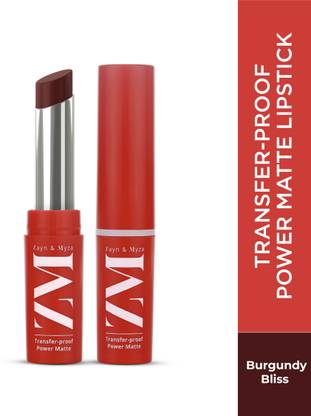 ZM Zayn & Myza Transfer-Proof Power Matte Lipstick