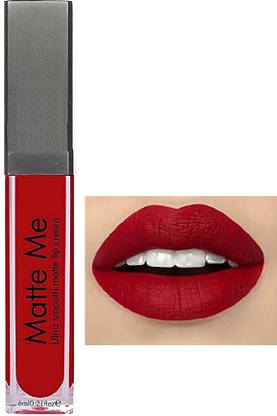 VEDZMe Matte ME Liquid Deep Red Lipstick (Pack of 1)