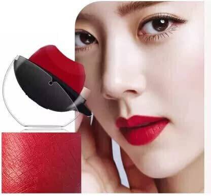 eiliaz Matte Finish Bold Red Color Lip Shape Lipstick