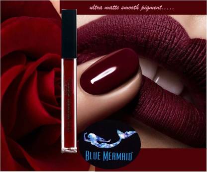 BLUEMERMAID BEST DARK PIGMENT LIQUID MATTE LIPSTICK MAROON COLOR