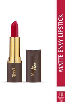 Glam21 Matte Envy Lipstick Creamy Non Drying Formula Smudge Proof Long Lasting