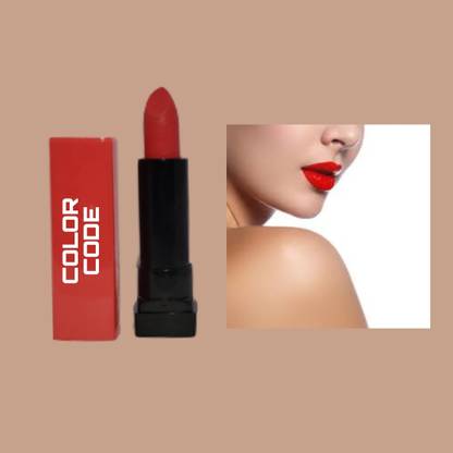 DAY & NIGHT PLEASURE Color Code Stay Quirky Lipstick, Hot Red- Too Hot For Date Night 7 (4.5)