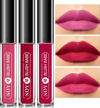 NOY Transferproof Matte Liquid Lipstick Bold Color For Medium To Dark Skin Tones