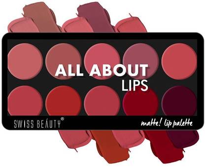 SWISS BEAUTY Matte Lip Palette