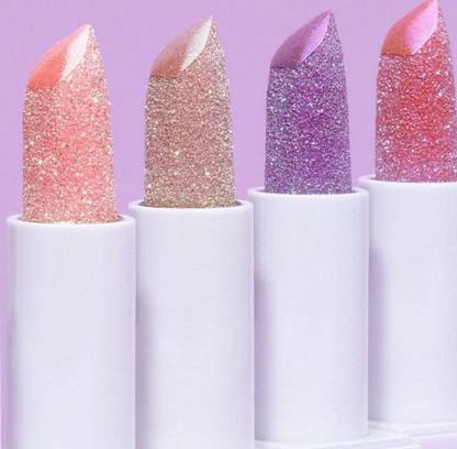 SIM’S CREATION Glittering Shimmer Hydrating Matte Lipstick Set of 4