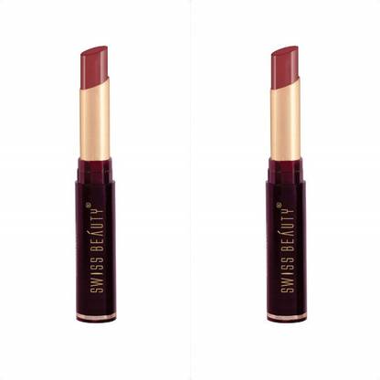 SWISS BEAUTY Non-Transfer Matte Lipstick (SB-209-22) pack of 2