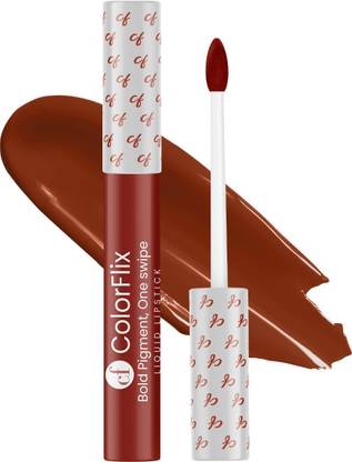 ColorFlix Secret Crush Liquid Lipstick, No Transfer, Long-Stay, Lightweight, Full-Coverage