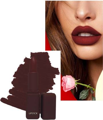 N&N FAIR LIPS LOOK MATTE DARK BROWN NEW LIPSTICK PACK OF 1