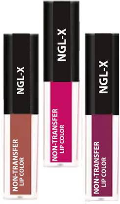 ngl-x Super Stay Sensational Liquid Lipsticks Combo Pack of 3 pc