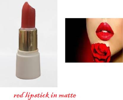 Luipui perfect red color lipstick in matte pack of 1