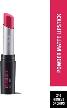 Chambor Trs Matte Lipstick ultra powdery matte glamour with SPF 30 Genve Orchids 246