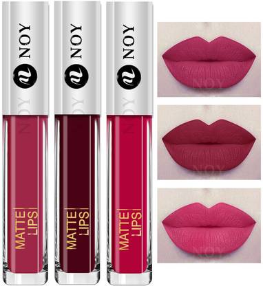 NOY Pure Matte Liquid Lipstick Holiday & Bich Glam: 100% Festive Matte #YN348