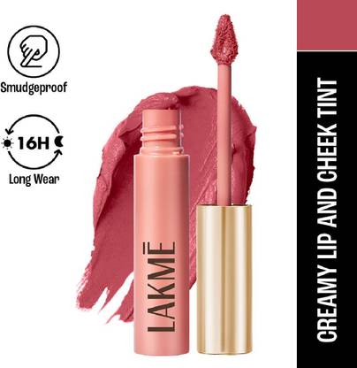 Lakmé Double Duty Lip & Cheek Mousse Matte Lipstick & Soft Blush